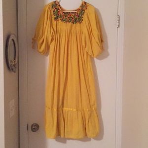 Vintage embroidered dress
